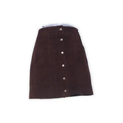 Leren rok (Bruin) van Silver Creek