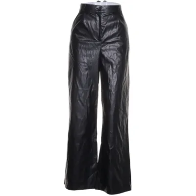 Lackbyxor (Svart) från Moda Besi Polyester, Polyuretan