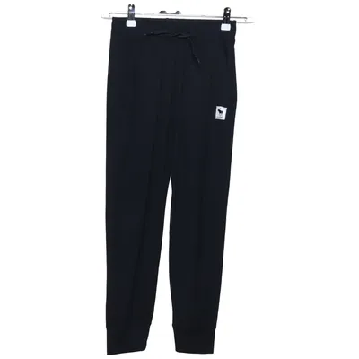 Sweatpants (Sort) fra Abercrombie Elastan, Polyester