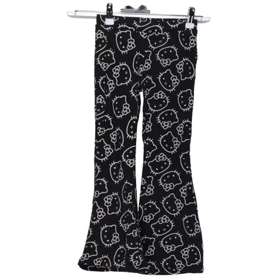 Byxor (Svart, Vit) från Hello Kitty Bomull, Elastan
