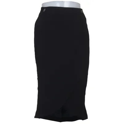 Jupe (Noir) de Daks Polyamide, Viscose, Laine