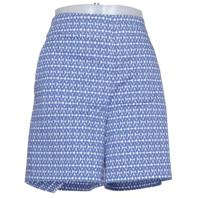 Korte broek (Blauw, Wit) van Marella Sport Katoen, Elastaan