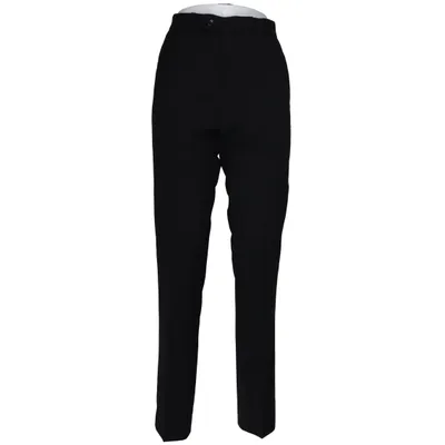 Kostuumbroek (Zwart) van Jobeline Elastaan, Polyester, Wol