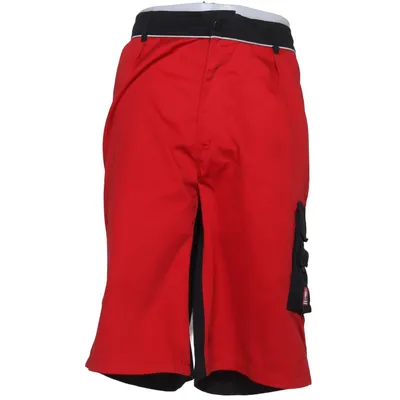 Korte werkbroek (Rood, Zwart) van Engelbert Strauss Katoen, Polyester