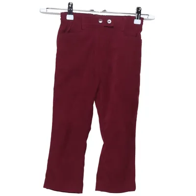 Pantalon en velours (Rouge) de Tik & Tak Élasthane, Polyester