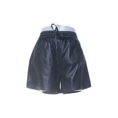 Leather shorts (Black) from Oakwood