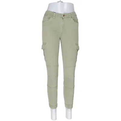 Cargo pants (Green) from ONLY Blue Denim Cotton, Elastane