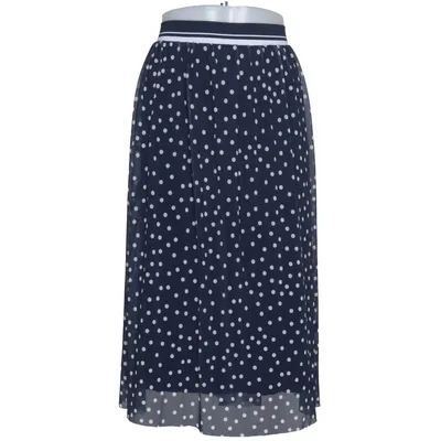 Jupe (Bleu, Blanc) de Samoon Élasthane, Polyester, Viscose
