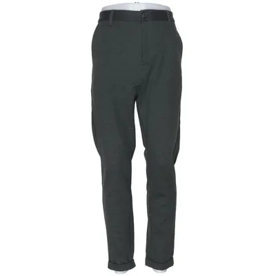 Chinos (Green) from Lindbergh White Elastane, Polyester, Viscose