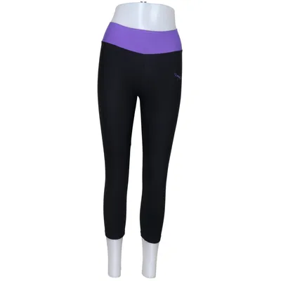Collants de sport (Noir, Violet) de Dragonfly Élasthane, Polyamide