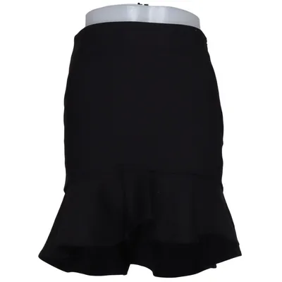 Kjol (Svart) från Zara Woman Bomull, Elastan, Polyester