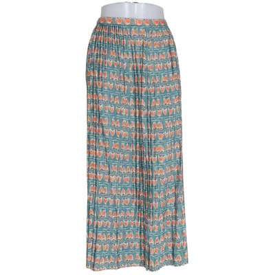 Maxi rok (Groen, Oranje) van Cotélac Polyester