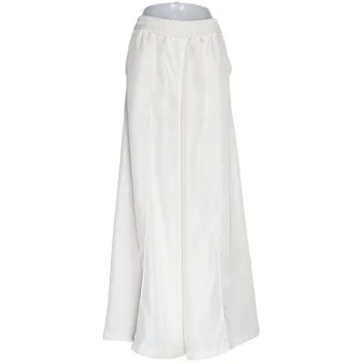 Pantalon patte d'éléphant (Blanc) de H&M Polyester