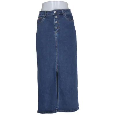 Jeanskjol (Blå) från Karostar Bomull, Elastan, Polyester