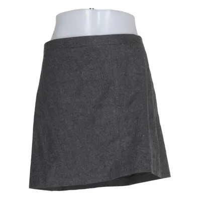 Nederdel (Grå) fra DKNY Kashmir, Elastan, Uld