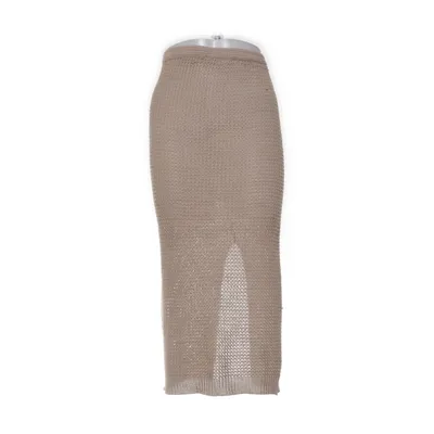 Beach skirt (Brown) from Shein Polyester
