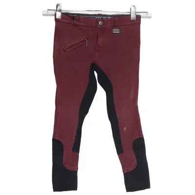 Pantalon d'équitation (Rouge, Noir) de ELT Coton, Élasthane
