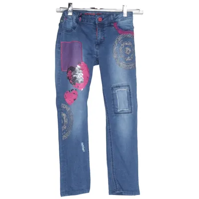 Jean (Bleu, Multicolore) de Desigual Coton, Polyester