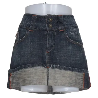 Denim skirt (Blue) from Mogul Cotton