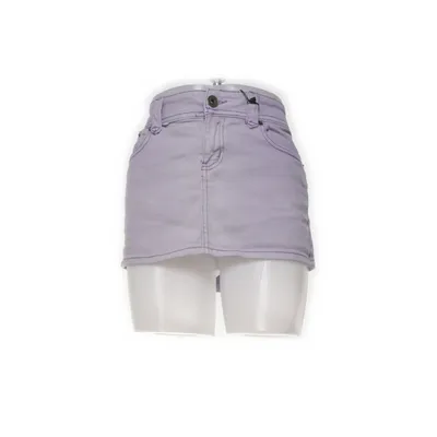 Jeanskjol (Lila) från Fishbone Bomull, Elastan