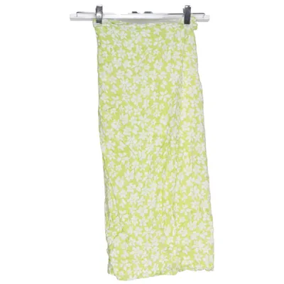 Wikkelrok (Groen, Wit) van Check This Viscose