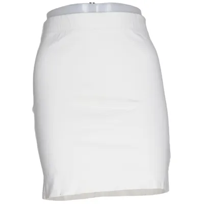 Kjol (Vit) från Cloe Bomull, Elastan