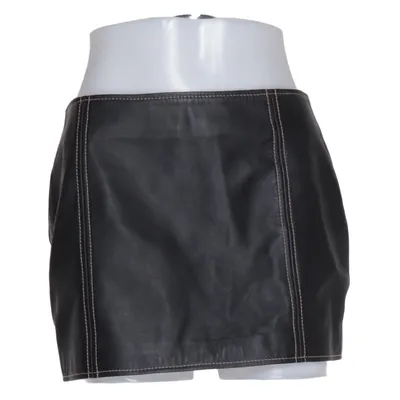 Läderkjol (Svart) från Musier Skinn, Polyester