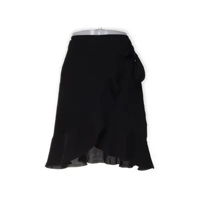Wikkelrok (Zwart) van Vintage Dressing Viscose