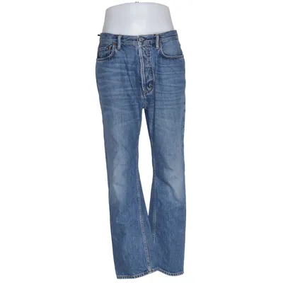 Jean (Log Mid Blue, 30G176) de Acne Studios Blå Konst Coton