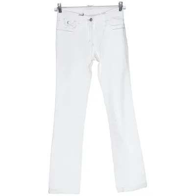 Jean (Blanc) de Topo Coton, Élasthane