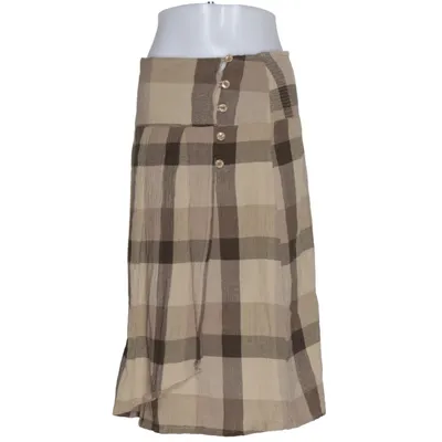 Skirt (Brown) from The Masai Clothing Company Cotton, Linen, Viscose