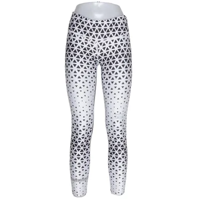 Träningstights (Svart, Vit) från Dcore Elastan, Polyester