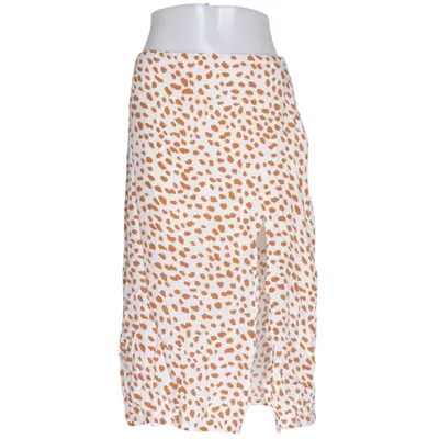Jupe (Blanc, Marron) de Cotton Candy La Viscose