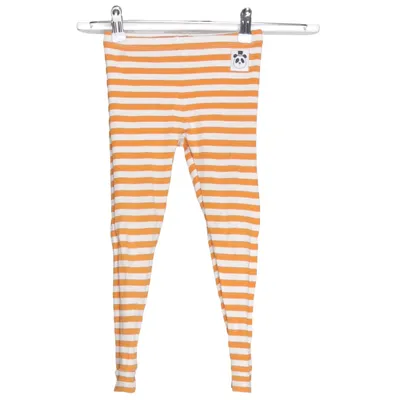 Pants (Yellow, White) from Mini Rodini Cotton