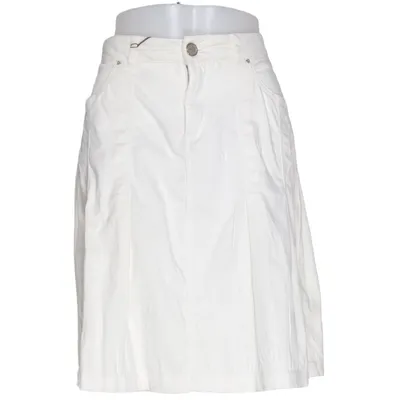 Jupe (Blanc) de Flash Jeans Coton, Élasthane