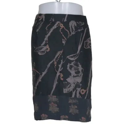 Jupe (Noir, Multicolore) de Diesel Black Gold Soie