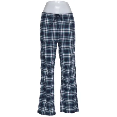 Pyjamasbukser (Blå, Hvid) fra Force Bomuld