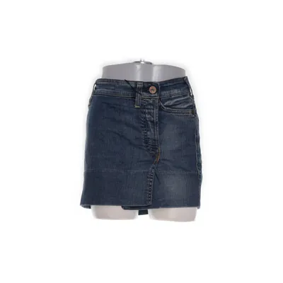 Jeanskjol (Blå) från Evisu Bomull, Elastan