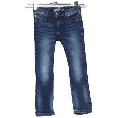 Jeans (Blå) från Grant Bomull, Elastan, Polyester