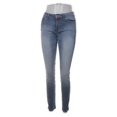 Jeans (Blå) från Lindex Bomull, Elastan