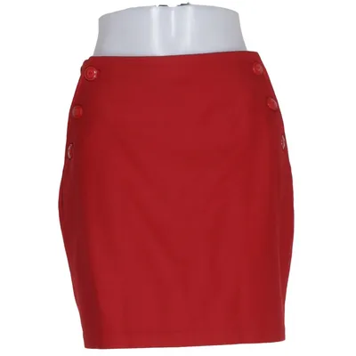 Nederdel (Rød) fra Frk. Polyester, Uld
