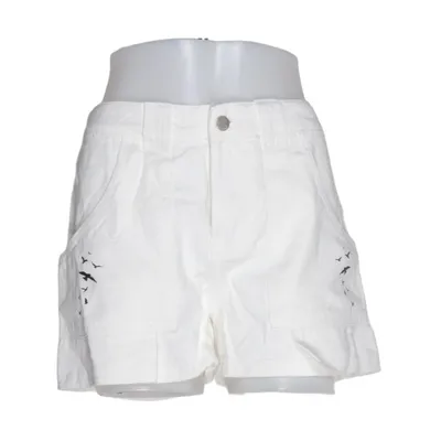 Denim shorts (Wit) van Simply Chic Katoen