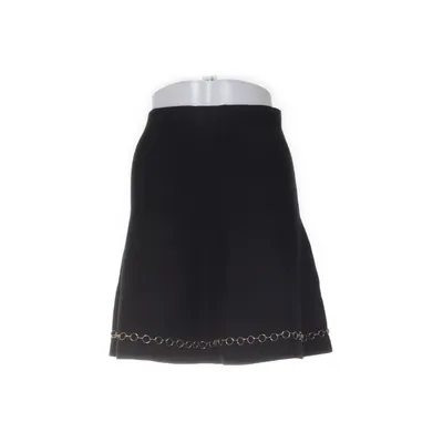 Skirt (Black) from Zara Knit Nylon, Polyester, Viscose