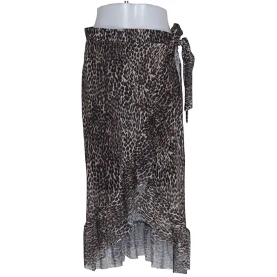 Omlottkjol (Brun) från Pieces Elastan, Polyester