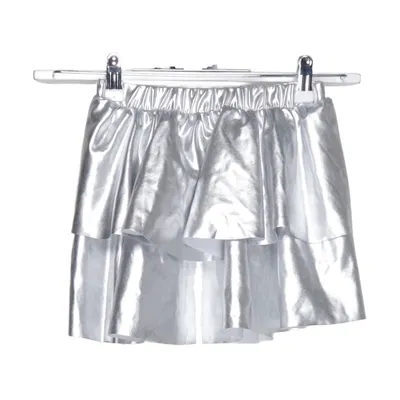 Kjol (Silverfärgad) från Minimarket Elastan, Polyester