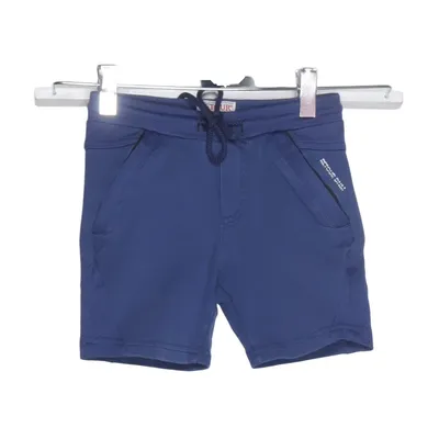 Short de jogging (Bleu) de Retour Coton, Élasthane, Polyester