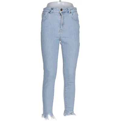 Jeans (Blue) from Never Denim Cotton, Elastane, Polyester