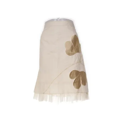 Kjol (Beige) från Isabell Kristensen Bomull, Polyester