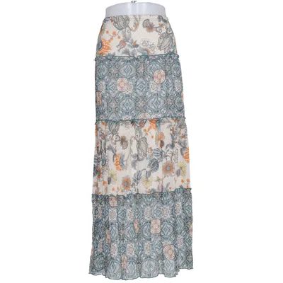 Maxi skirt (Blue, Orange, Multicolored) from Best Connections