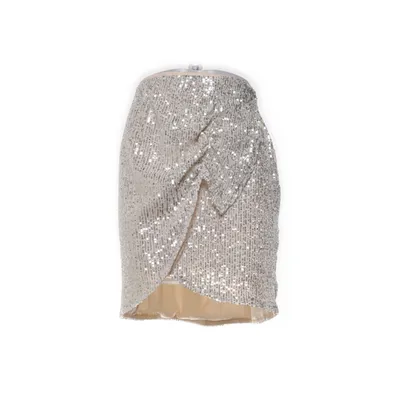 Kjol (Beige, Silverfärgad) från Reserved